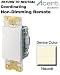 Leviton Ac0sr-10a Acenti 120-volt Ac Coordinating Remote To Acs15-1l Switch For 3-way Or Up To 10 Location Applications, Natural