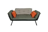 IMAGE OF Mali Multi-Positional Futon Frame Sofa Chair with Mattress