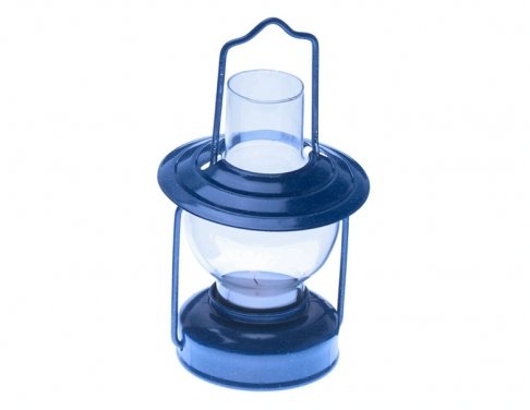 GSI Outdoors Blue Graniteware Candle Lantern