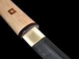 Fully Handmade Practical Clay Tempered Japanese Samurai Katana Sword #396