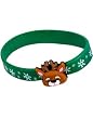 New 7.5" Green & Brown Reindeer Toy Christmas Bracelet