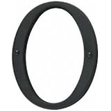 Baldwin 90670.102.CD Solid Brass House Number 0, Oil Rubbed Bronze