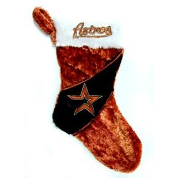Houston Astros MLB Himo Plush Christmas Stocking (Quantity of 1)