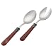 Rosanna Bordeaux Napoleon 2-Piece Salad Tong Set