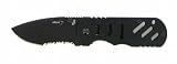 The Hyper, Black G-10 Scales, Black Blade, ComboEdge