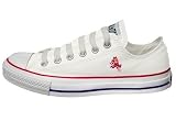 Converse Chuck Taylor All Star Lo Top Optical White Arizona State University Mascot Canvas