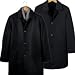 Paul Fredrick Reversible Wool-Blend Coat