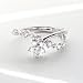 0.50 Carat Round Diamond Engagement Ring in 18ct Solid White Gold