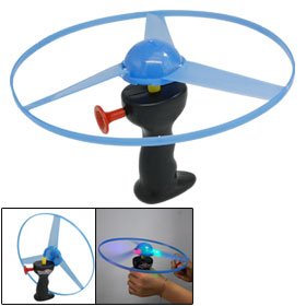 Interesting Funny Colorful LED Light Up Flying Disc Toy