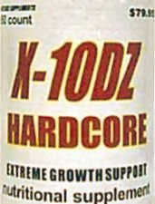 X-10dz Hardcore Natural Male Enhancement Worlds strongest per pill