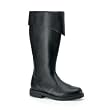 Mens Black Costume Wide Calf Pirate Boot
