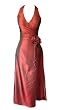Maroon Halter with Roses
