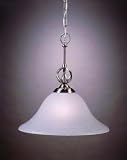 Brushed Nickel Pendant