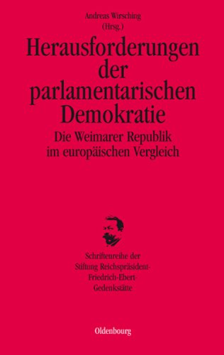Herausforderungen der parlamentarischen Demokratie