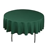 90 Inch Round Polyester Tablecloth