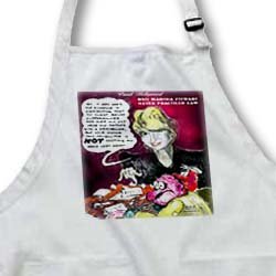 Londons Times Funny Panel Hollywood Cartoons - Why Martha Stewart Would Not Make A Good Lawyer - Aprons