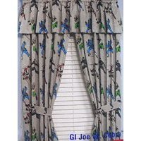 GI Joe vs Cobra Window Curtain Drapes