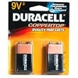 Duracell, Coppertop Alkaline Batteries MN1604B2 - 9V,