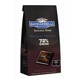 Ghirardelli Chocolate Intense Dark 72% Cacao Twilight Delight Chocolate Singles Gift Bag , 4.87 oz.