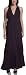 Necessary Objects Junior's Plus Back Twist Strap Floor Length Dress
