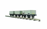 Bassett Lowke 0 Gauge BL99033 7 Plank BR Open Freight Rolling Stock Wagon 3 Pack
