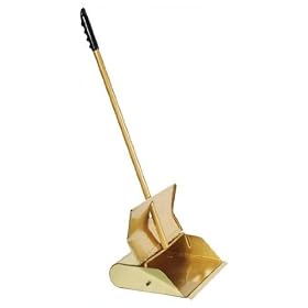 Bright Brass Dustpan