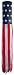 60 USA STARS AND STRIPES PATRIOTIC WINDSOCK