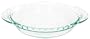 Pyrex Grip-Rite 9 1/2 Inch Pie Plate, Clear