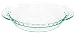 Pyrex Grip-Rite 9 1/2 Inch Pie Plate, Clear