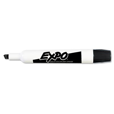 Childrens Toyshop  Toys : Sanford(R) EXPO(R) Chisel-Tip Dry-Erase Markers, Black, Pack Of 12