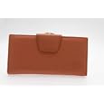 LADIES LEATHER FRAME PURSE (1390)'