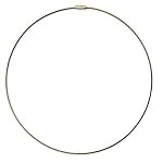 Steel Choker 03 Black 1mm Stainless Plastic Coated Neckwire Chain 18