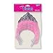 Princess Tiaras with Marabou Trim (4 count)