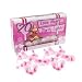 Pink Fluffy Heart Fairy Lights - 20 lights
