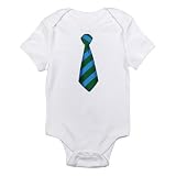 Blue Funny Tie Baby Onesie - Size 18-24 Months