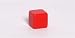 16mm Square-edged Opaque Blank Red 6-sided Dice