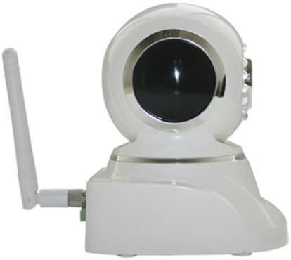 Apexis P2P Plug Play 720P MegaPixel HD Wireless IP Camera with Pan/Tilt IR Night Vision and Support 32G TF Card IP Cam (White)