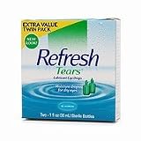 Refresh Tears Lubricant Eye Drop 1 Fl Oz Twin Pack