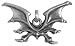 DEMON WING PENDANT, SS-2755
