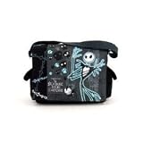 Tim Burton's the Nightmare Before Christmas - Full Size Messenger Bag - Skull Head