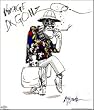 Ralph Steadman (Dr. Gonzo, Hunter S. Thompson) Framed Art Poster Print
