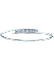 0.50CTW DIAMOND INVISIBLE BANGLE