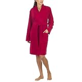 Gilligan & O'Malley Microfleece Robe - Red