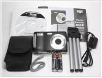 Cover image : Kenko OCEANS デジタルカメラ 3.0型液晶 光学3倍 800万画素モデル DSC-80Z