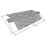 Music City Metals 96411 Porcelain Steel Heat Plate Replacement for Gas Grill Models Aussie 7710.8.641 and Aussie 7710S8.641
