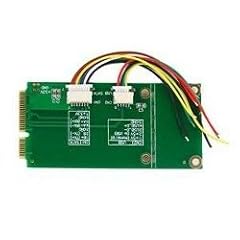 USB + SATA-Adapter f�r Flash_Con / Mini-PCIe