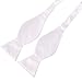 Alizeebridal Men's Solid Glossy Self-tied Bow Ties