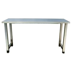 Viper Tool Storage V7218SSWT 72-by-30-Inch Steel Topped Work Bench with Brushed Stainless Steel... by 