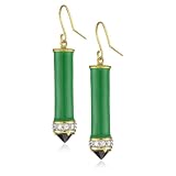 Nicky Hilton Sterling Silver Bullet Earrings