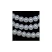 Pearls 6mm White Round Strand Lustrous Freshwater 16"